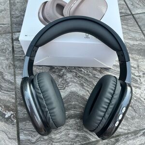 PG02 Bluetooth Headphones Wireless- Black